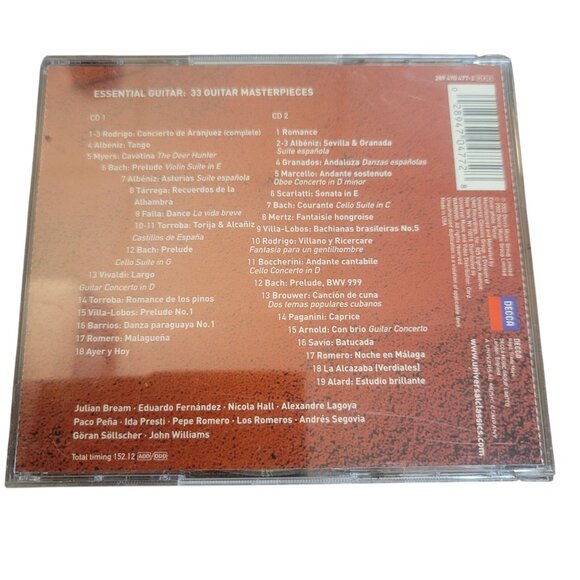 Essential Guitar: 33 Guitar Masterpieces 2-Disc CD - Picture 2 of 4